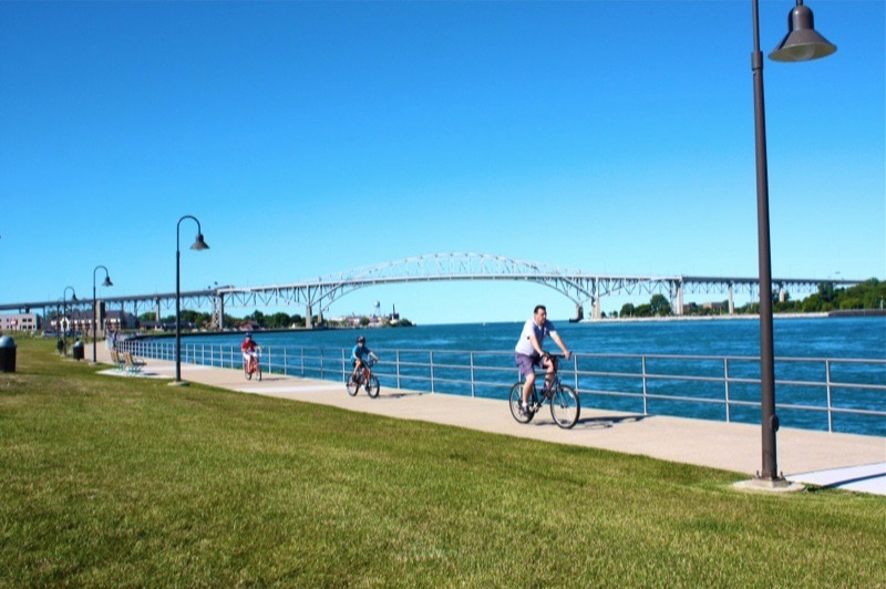 Port Huron Bridge to Bay Trail